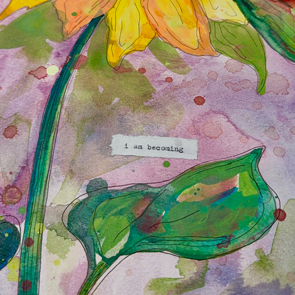 "I Am Becoming" 5x7" Greeting Card