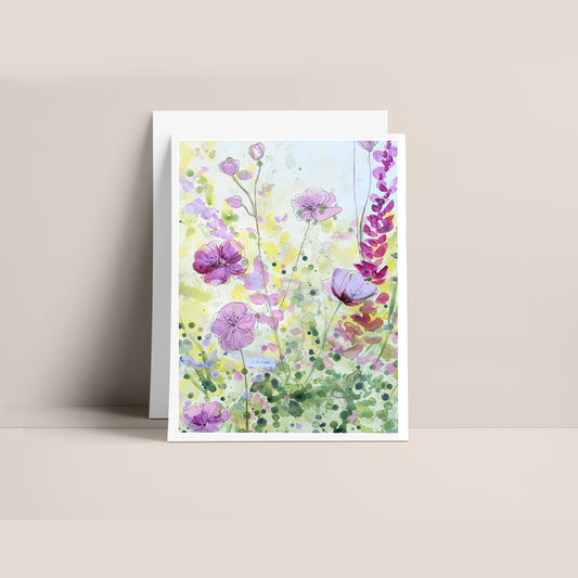"I Am Light" 5x7" Greeting Card