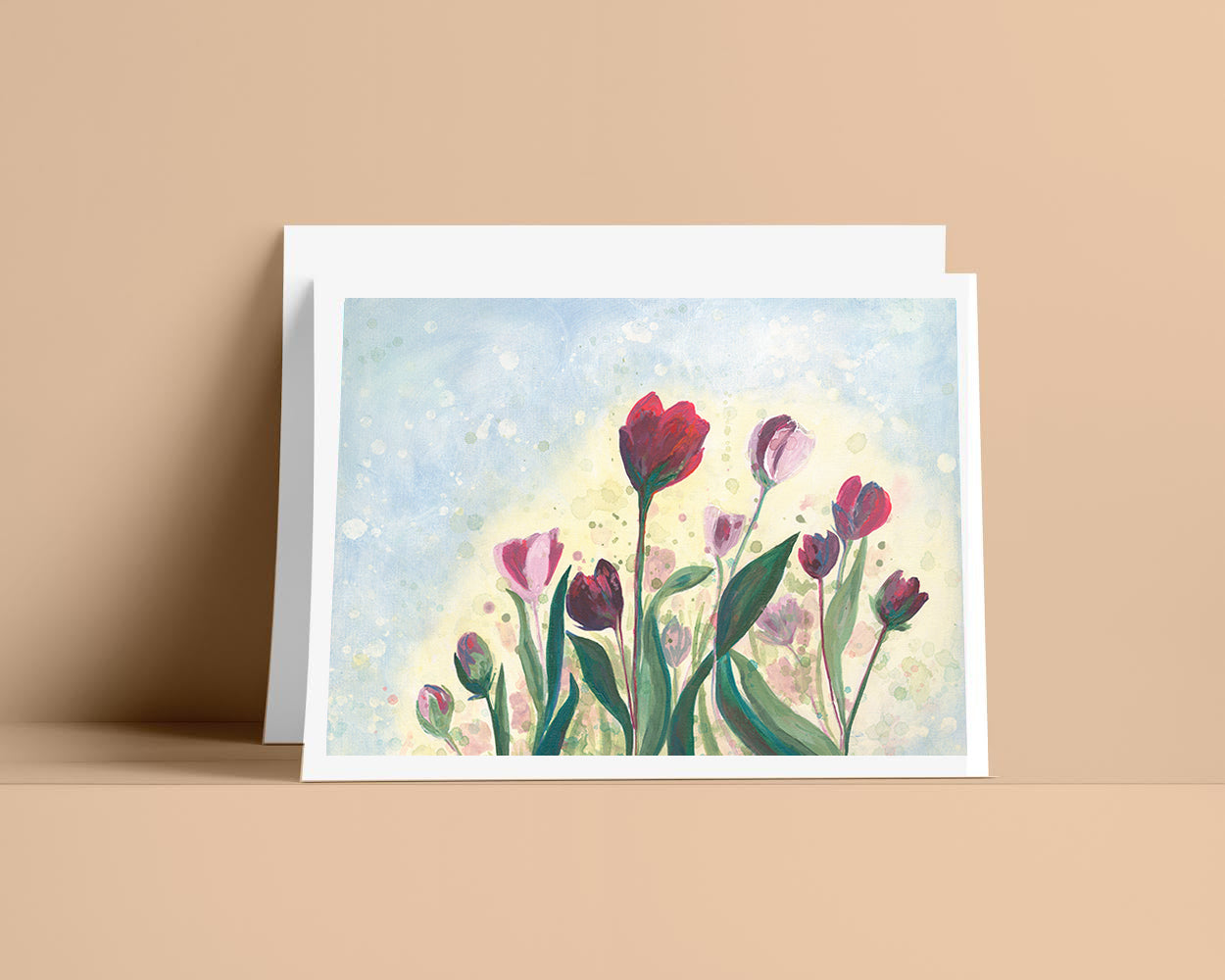 "Hope's Garden" 7x5" Greeting Card