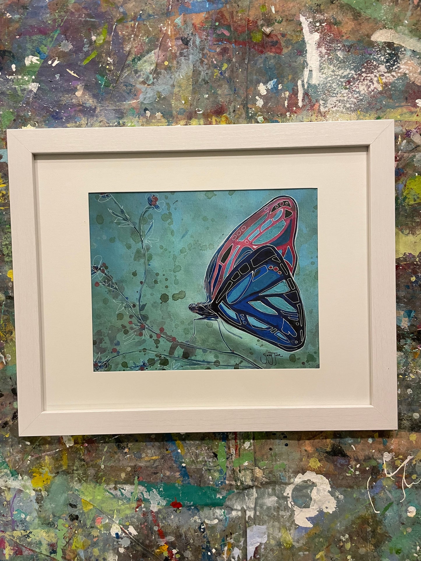 "Luna" 8x10" Fine Art Print Matted in 11x14" Frame