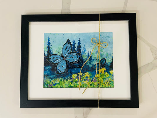 Framed "Summer's Breeze" Fine Art Print