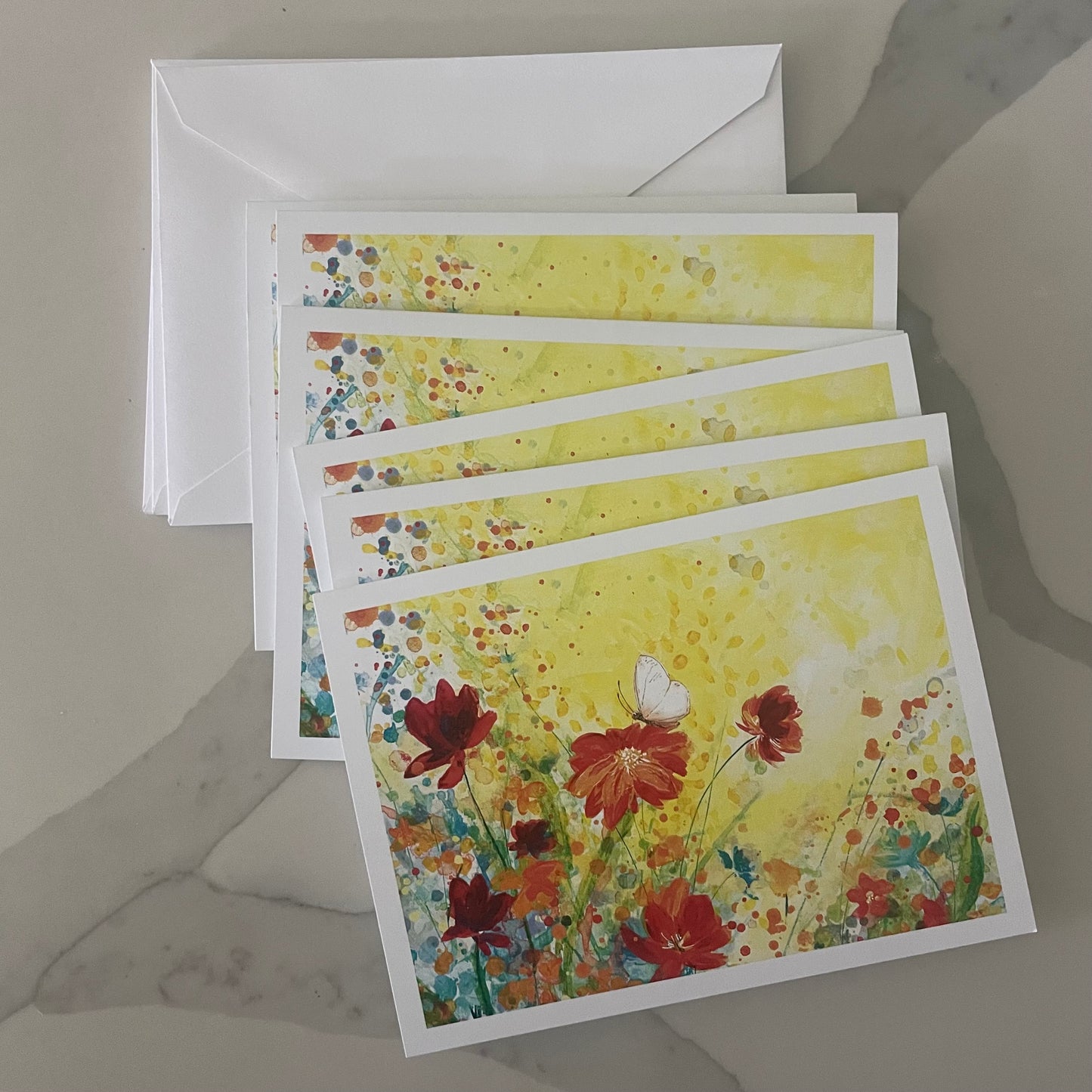 "Hope's Harmony" Greeting Card Gift Set (Includes six, 6x4" Cards and Envelopes)