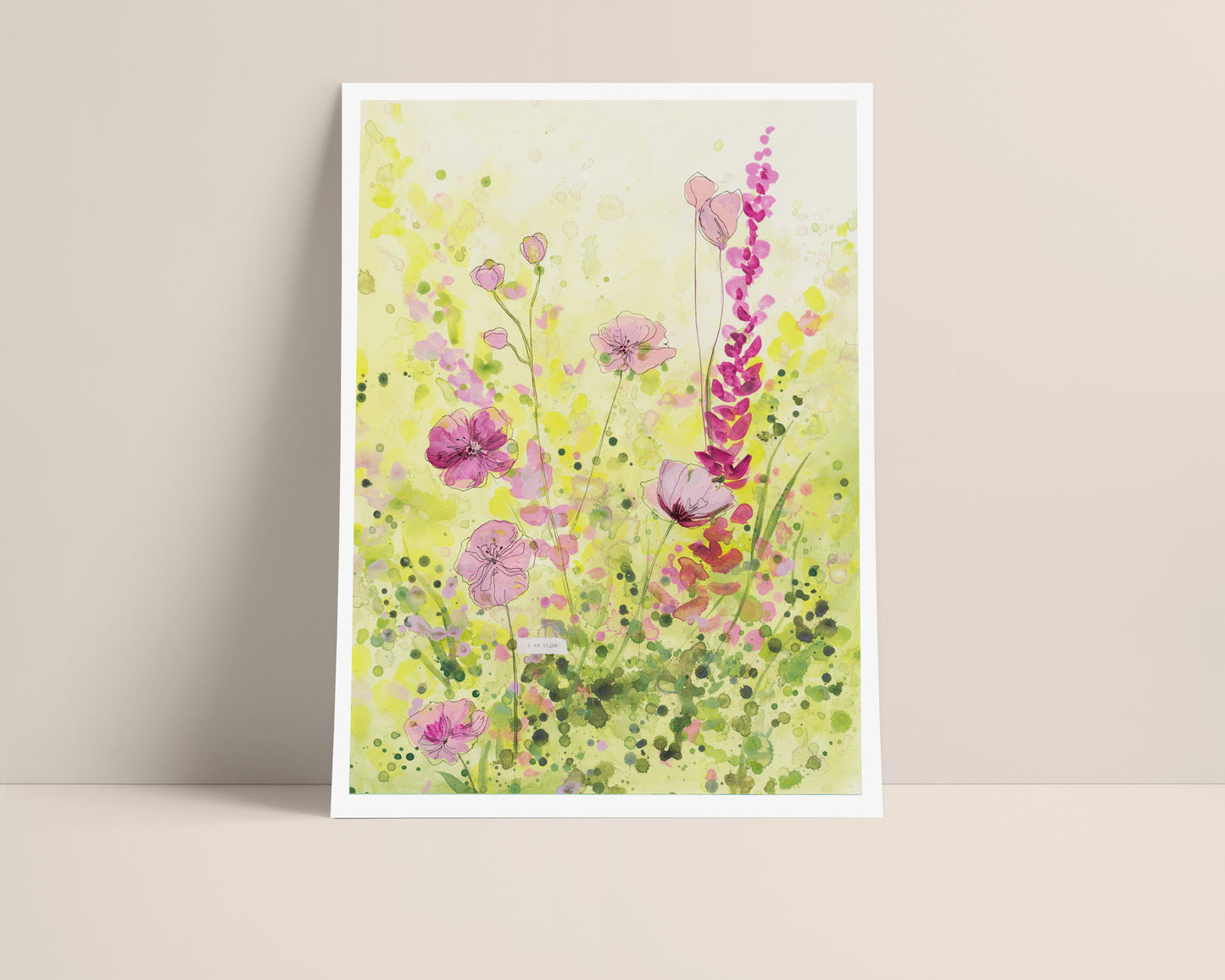 "I Am Light" Fine Art Print