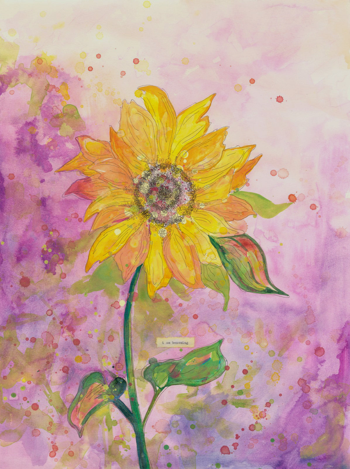 PRE-LAUNCH_"I Am Becoming" 18x24" Original Painting