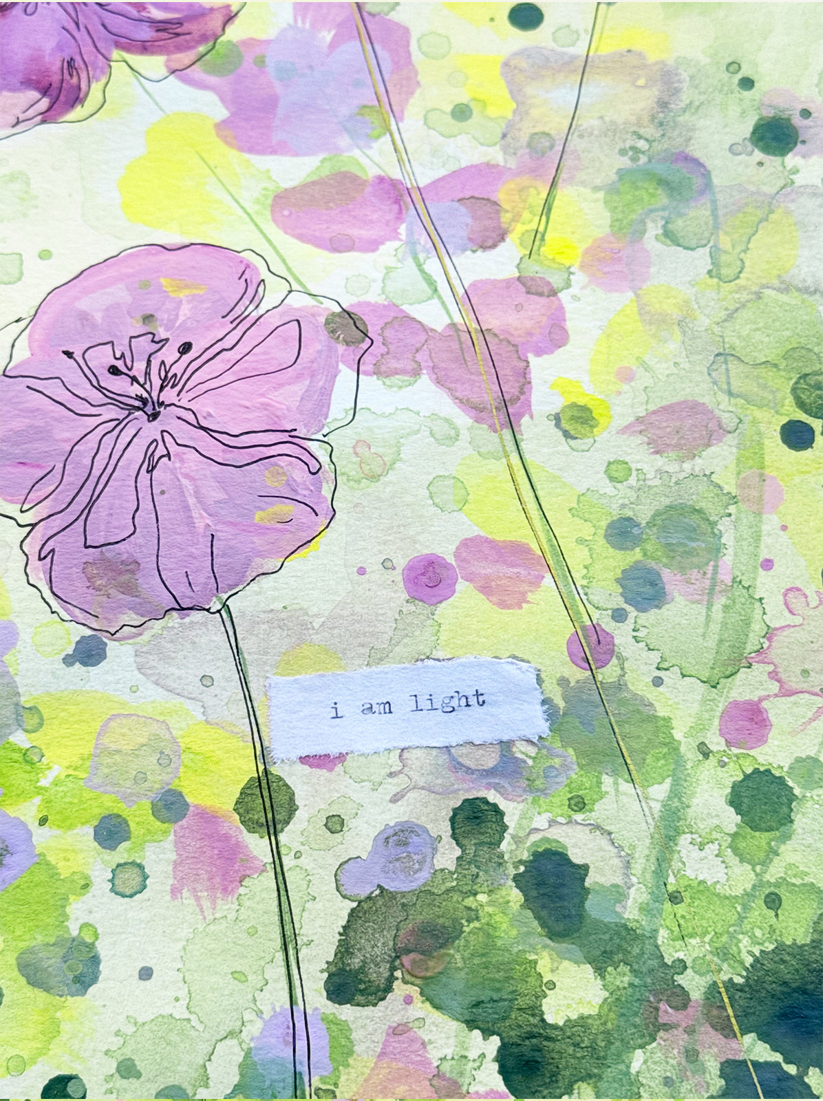 PRE-LAUNCH_"I Am Light" 18x24" Original Painting