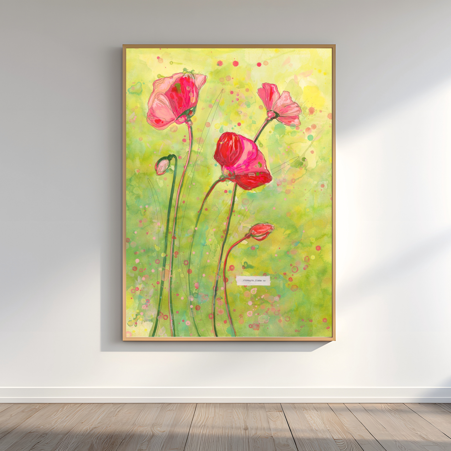 PRE-LAUNCH_"Strength Finds Me" 18x24" Original Painting