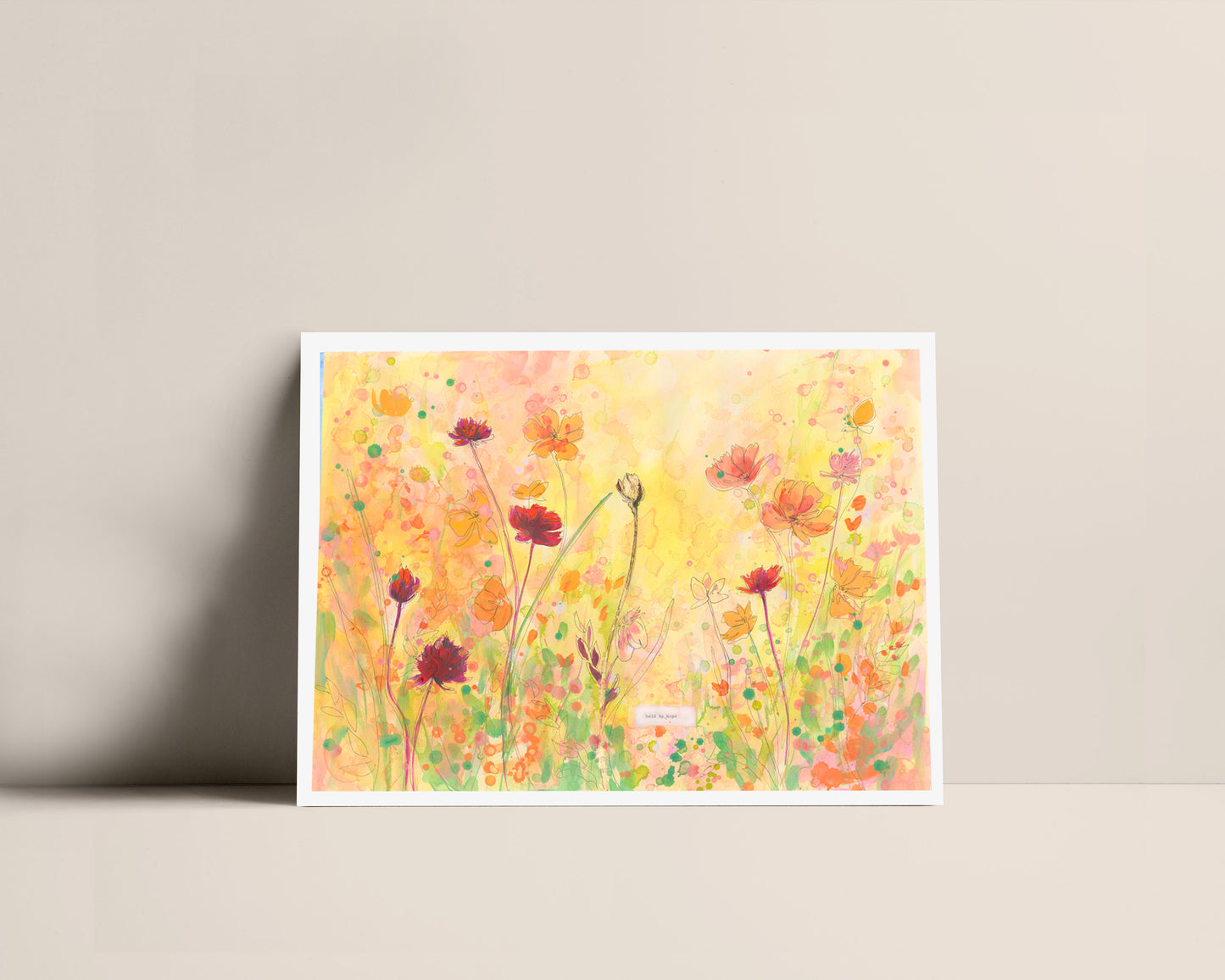 "Held By Hope" Fine Art Print