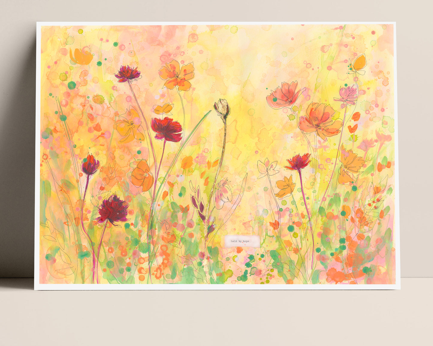 "Held By Hope" Fine Art Print