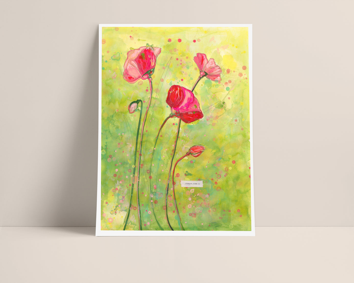 "Strength Finds Me" Fine Art Print