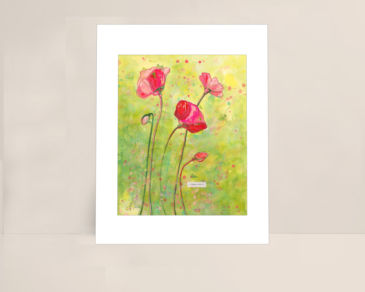 "Strength Finds Me" Fine Art Print