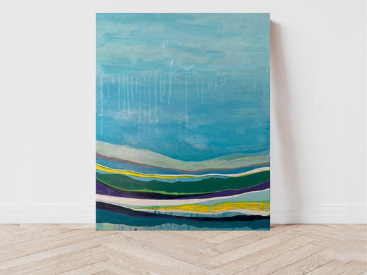 "Sky Solstice II" 16x20" Original Painting