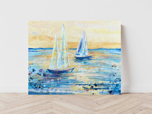 "Solace Sails" 20x16" Original Painting