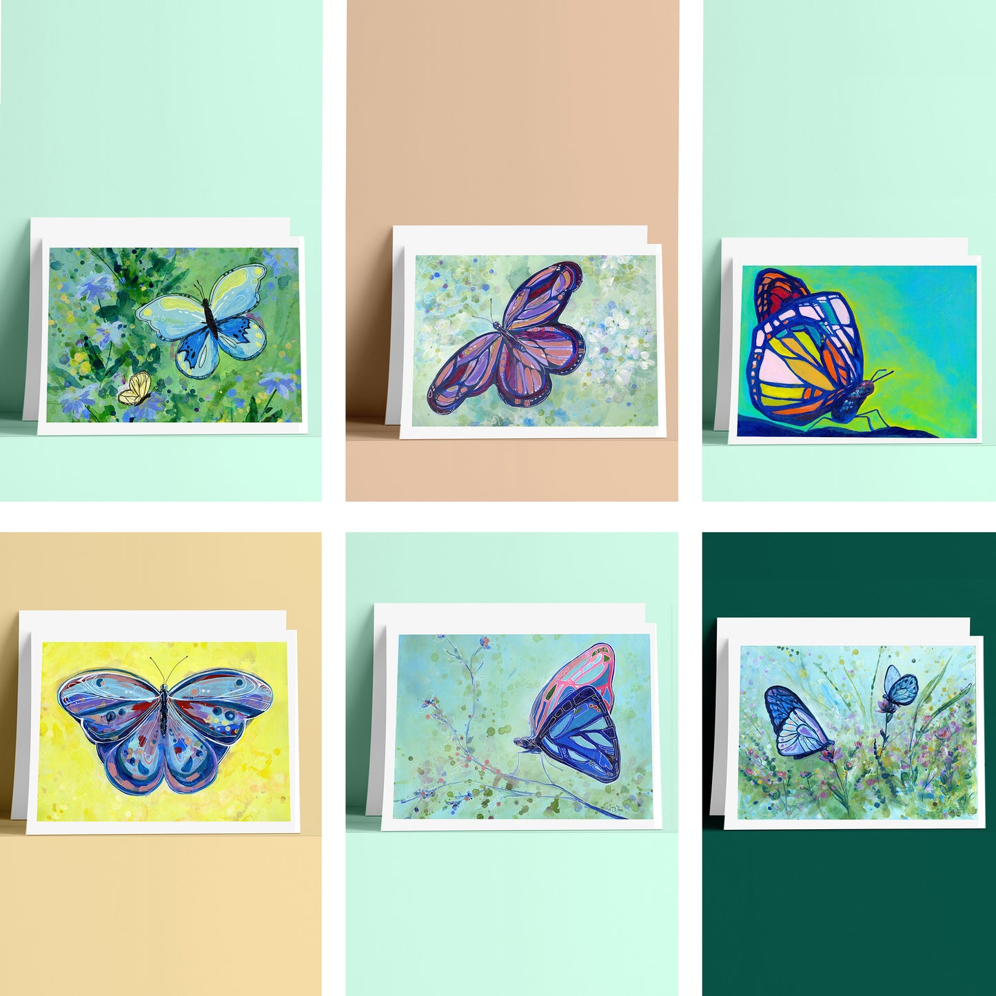 "Hope Series" Greeting Cards Gift Set (Includes 6 Cards and Envelopes)