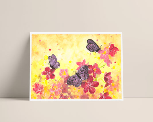 "Grace in Purple I" Fine Art Print