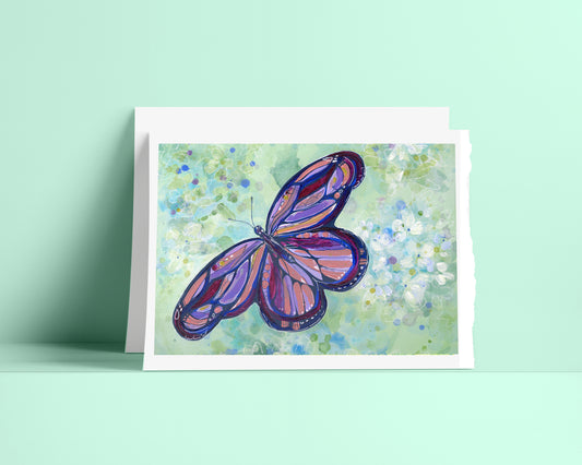 "Charlston" Greeting Card Horizontal